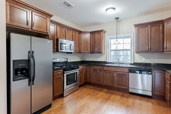 Gourmet kitchens with custom cabinetry